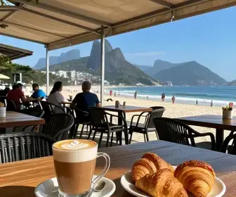 Cafés com Vista deslumbrante na Barra da Tijuca