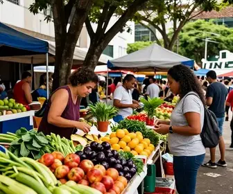 Descubra a Feira Orgânica da Praça do Ó na Barra da Tijuca