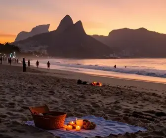 Experiências Românticas à Noite na Barra da Tijuca