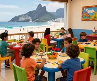 Os Melhores Restaurantes com Espaço Kids na Barra da Tijuca Os Melhores Restaurantes com Espaço Kids na Barra da Tijuca
